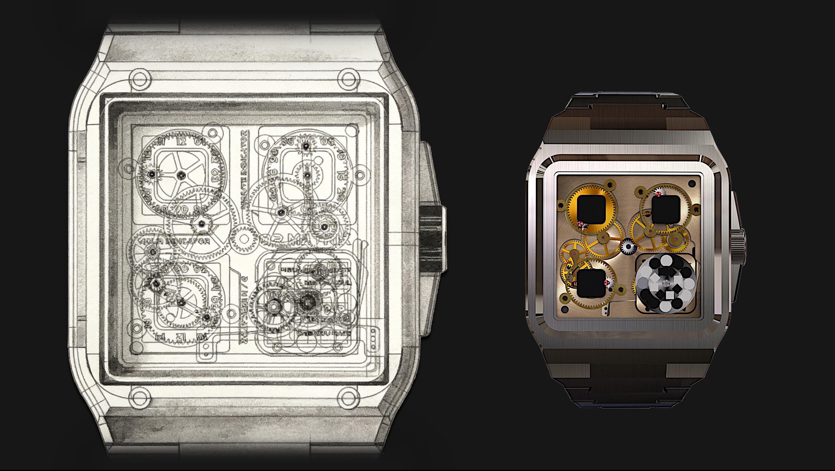 High-Complication In-House Module Movement
